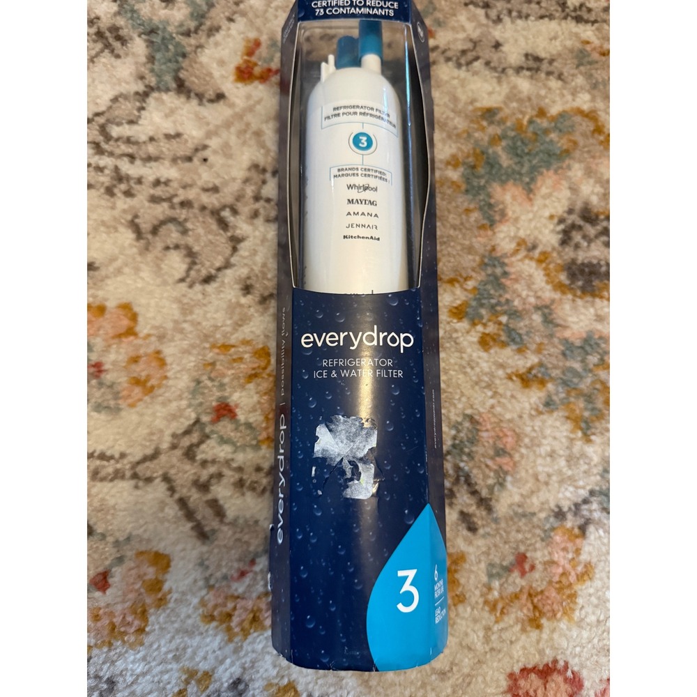 Everydrop Refrigerator Water Filter 3 EDR3RXD1 Whirlpool Maytag KitchenAid NEW